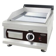Gasbakplaat chroom 400