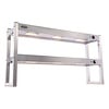 Combisteel Etagere halogeen verwarmd 2 niveaus 1200 demontabel