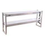 Etagere halogeen verwarmd 2 niveaus 1500 demontabel