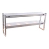 Combisteel Etagere halogeen verwarmd 2 niveaus 1500 demontabel