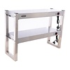 Combisteel Etagere halogeen verwarmd 2 niveaus 900 demontabel