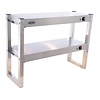 Combisteel Etagere halogeen verwarmd 2 niveaus 900 demontabel