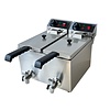 Combisteel Elektrische tafelfriteuse 2x4 l