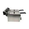 Combisteel Elektrische tafelfriteuse 2x4 l