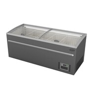 Supermarkt vrieskist grijs 2100 automatische ontdooiing