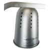 Combisteel Warmhoudlamp zilver