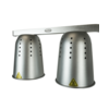 Combisteel Warmhoudlamp zilver