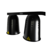 Combisteel Warmhoudlamp zwart