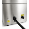 Combisteel Elektrische bakplaat geribd