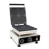 Combisteel Wafelijzer 4st ronde wafels