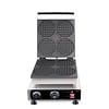 Combisteel Wafelijzer 4st ronde wafels