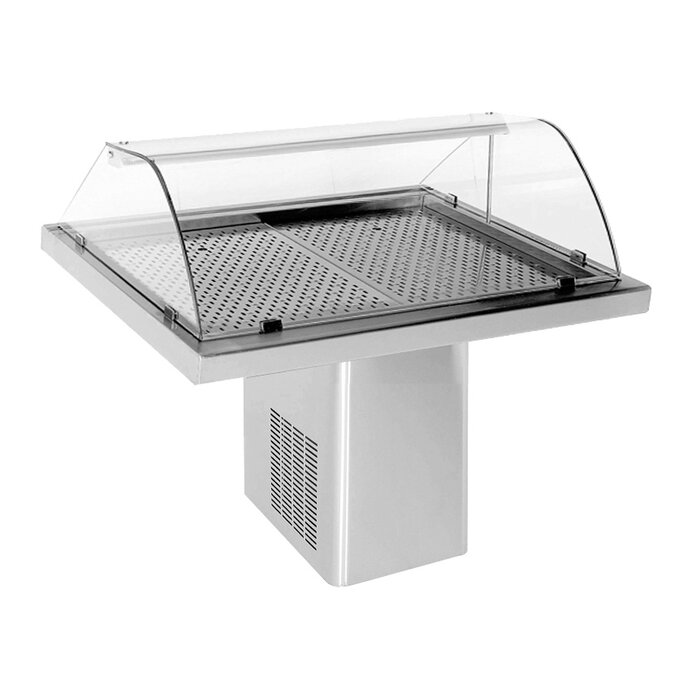 Combisteel Gekoelde visvitrine 1.4