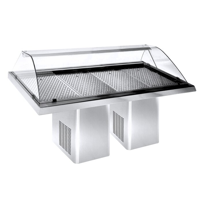 Combisteel Gekoelde visvitrine 2.3 *transport op aanvraag*