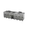 Combisteel Entry 700 bakplaat elektrisch chroom enkel