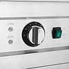 Combisteel Entry 700 bakplaat elektrisch chroom dubbel