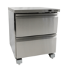 Combisteel RVS vrieskast 2 laden