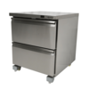 Combisteel RVS vrieskast 2 laden