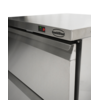 Combisteel RVS vrieskast 2 laden
