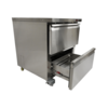 Combisteel RVS vrieskast 2 laden