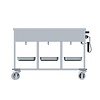 Combisteel Bain-marie trolley 3/1