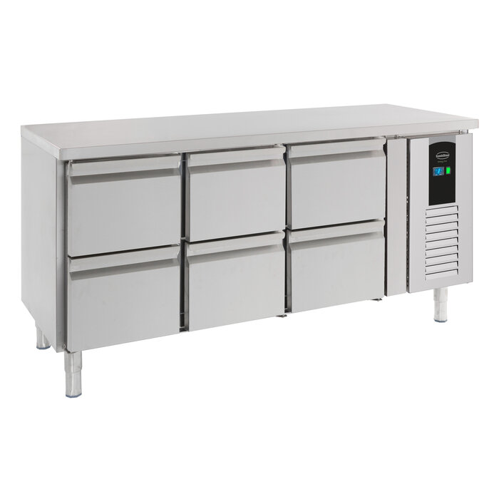 Combisteel 700 koelwerkbank 6 laden energy line – art. 7450.5045