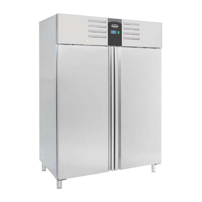 Combisteel Vrieskast RVS 2 deuren 1400l energy line