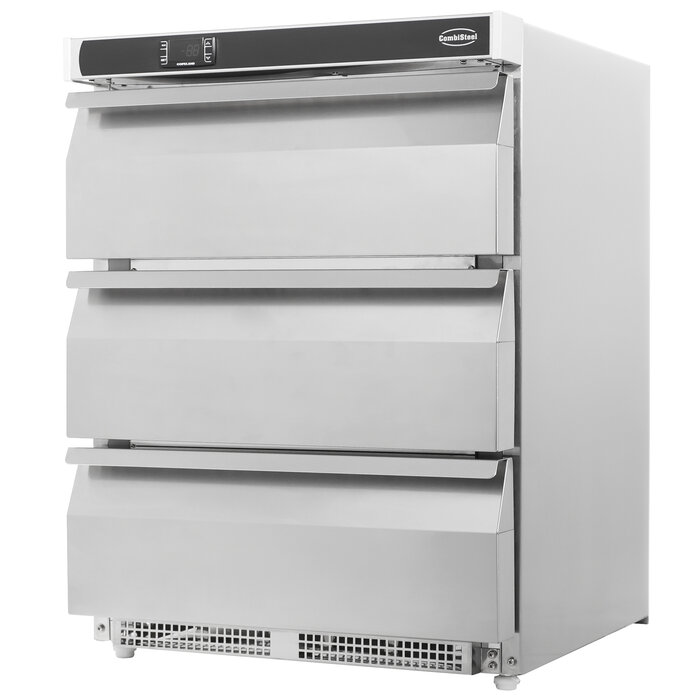 Combisteel Koelkast tafelmodel RVS 3 laden