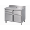 Combisteel RVS koffie werktafel 1250x600x1150