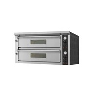 Elek. pizzaoven dubbel 2 x 6 – art. 7548.0105