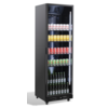 Combisteel Koelkast 1 glasdeur zwart nap-360