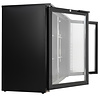 Combisteel Barkoeler 2 glasdeuren zwart 305l LED