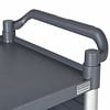 Combisteel Serveerwagen demontabel 3 bladen incl. zijpanelen