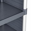 Combisteel Serveerwagen demontabel 3 bladen incl. zijpanelen