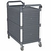 Combisteel Serveerwagen demontabel 3 bladen incl. zijpanelen