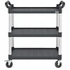 Combisteel Serveerwagen demontabel 3 bladen open