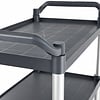 Combisteel Serveerwagen demontabel 3 bladen open