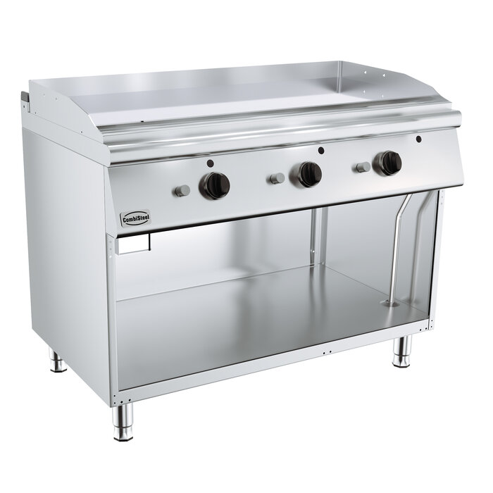 Combisteel Base 700 gasbakplaat chroom – art. 7178.0482