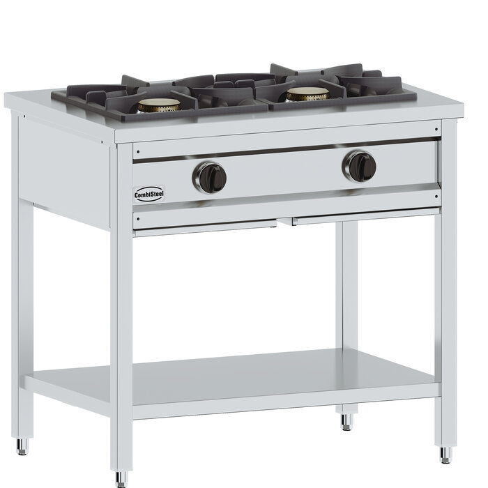 Combisteel Pannenkoekentafel 2-pits – art. 7178.0600