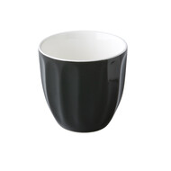 Coffeepoint stapelbare koffiekop zwart 180 ml – per 6 stuks