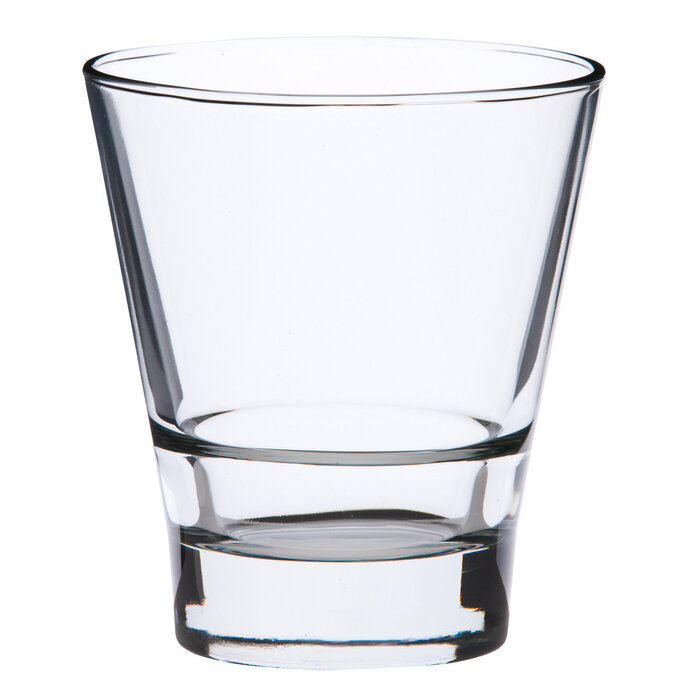 Stylepoint Conisch glas stapelrand 265 ml – per 12 stuks