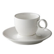 Coffeepoint koffiekop bolvormig 150 ml – per 6 stuks
