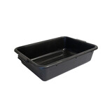 Afruimbak zwart 51 x 38 x 13 cm