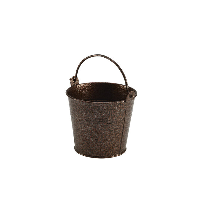 Stylepoint Gegalvaniseerd stalen serveeremmer gehamerd koper 10 cm – per 10 stuks