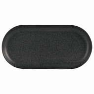 Smal ovaal bord Graphite 30 cm – per 6 stuks