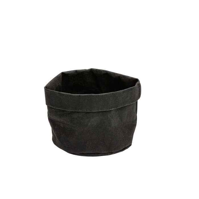 Stylepoint Broodmand papier wasbaar zwart 13 x 13 x 15 cm – per 12 stuks