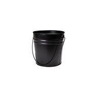 RVS sharing emmer medium zwart 16 cm – per 5 stuks
