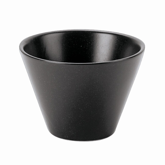 Stylepoint Op Bestelling: Graphite kom conisch 200ml – per 6 stuks