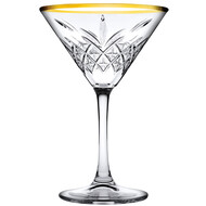 Timeless golden touch martini glas 230ml – per 4 stuks