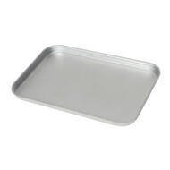 Aluminium dienblad 31,5 x 21,5 x 2 cm – per 5 stuks