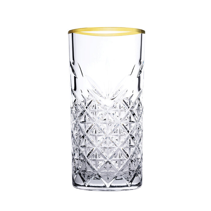 Stylepoint Timeless golden touch longdrink glas 300ml – per 24 stuks